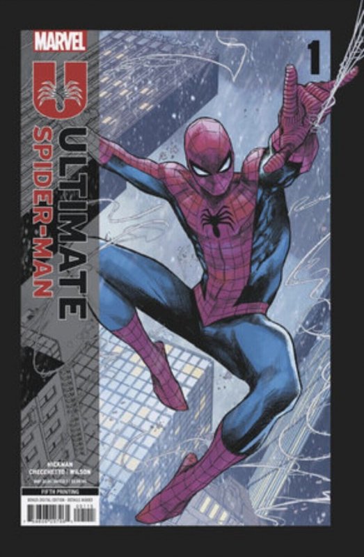 ULTIMATE SPIDER-MAN #1 5TH PRINT CHECCHETTO VARIANT (PRESALE 5/1/24)