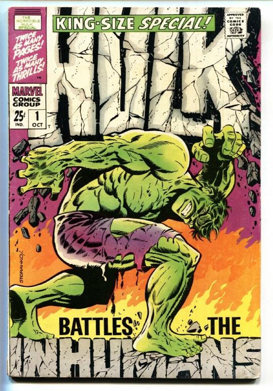 Incredible Hulk Annual #1 VG/FN 1968 Marvel  - Inhumans-Steranko