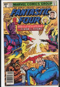 Fantastic Four #212 (1979) Fantastic Four