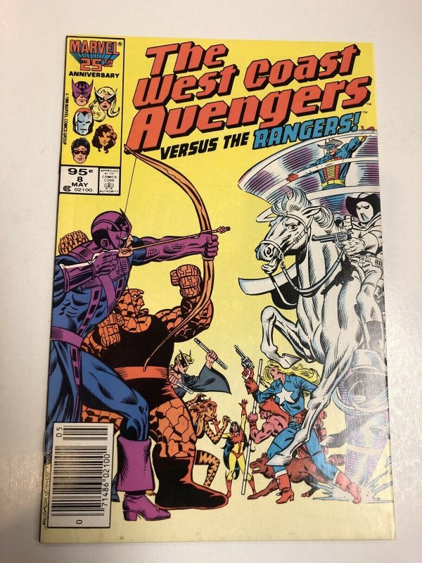 West Coast Avengers (1985) # 8 (VF/NM) Canadian Price Variant CPV