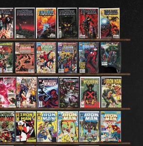 Huge Lot 140+ Comics with Wolverine, Thanos, The Mighty Avengers & More!