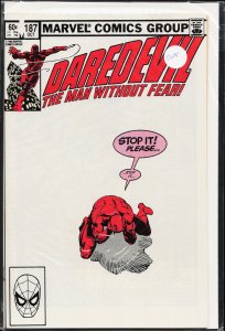 Daredevil #187 (1982) Daredevil [Key Issue]