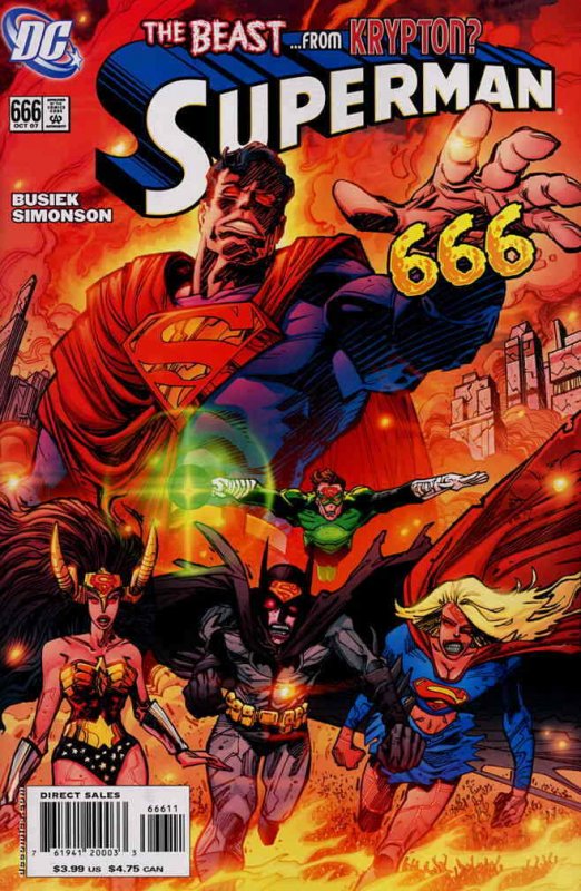 Superman (2nd Series) #666 VF/NM; DC | save on shipping - details inside