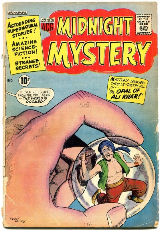 Midnight Mystery--#2--1961--COMIC BOOK--ACG--FR/G