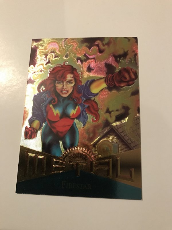 FIRESTAR #63 card : Marvel Metal 1995 Fleer Chromium; NM/M New Warriors, base