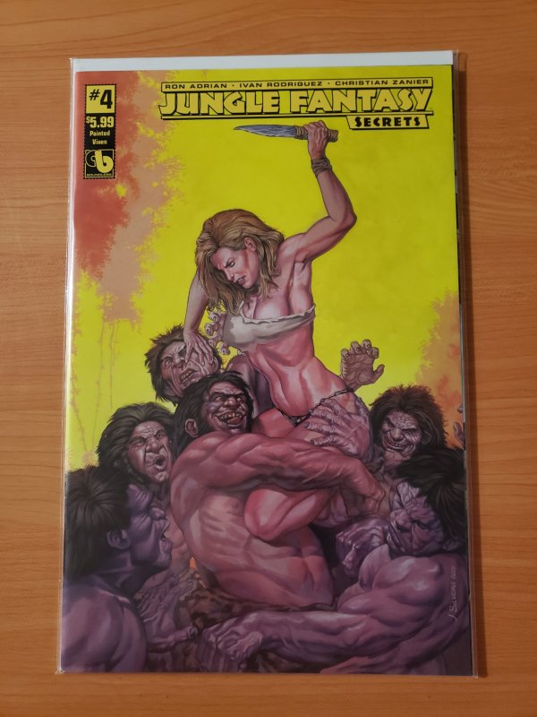 Jungle Fantasy Secrets #4 Painted Vixen Variant Cover