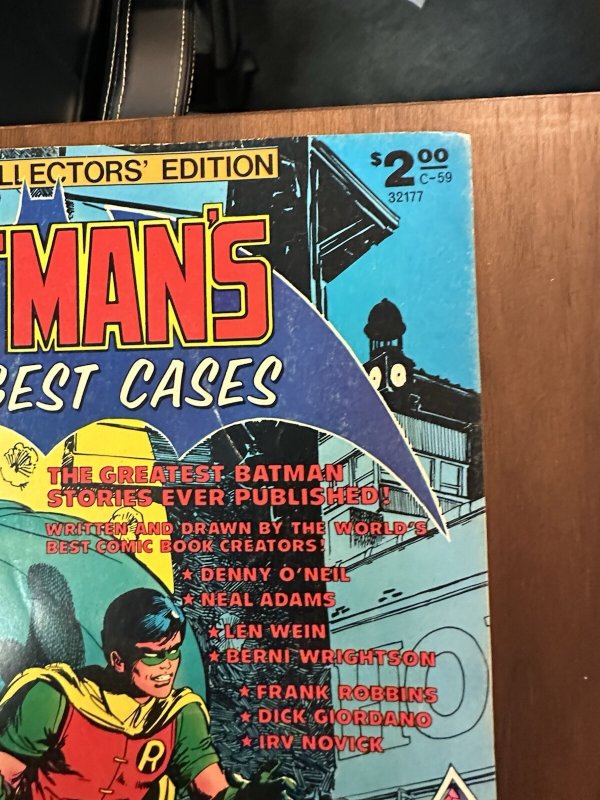 Batman's Strangest Cases Treasury Edition #C-59 VG (DC 1978)