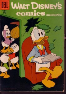 WALT DISNEY'S COMICS & STORIES #198 DONALD DUCK  BARKS VG