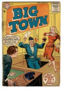 Big Town #32  March/April 1955- 1st Code issue- DC comics-Tv's Hit Show SCARCE ! 