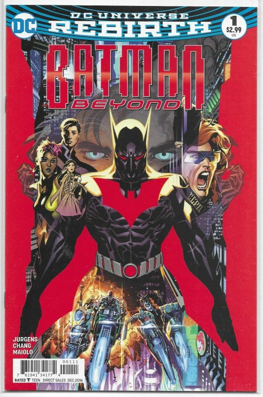 Batman Beyond V5 (2015) #1-15 V6 #1-6, Rebirth #1 (set of 22) Jurgens Chang