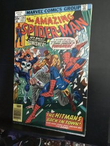 The Amazing Spider-Man #174 (1977) Punisher, Hitman key! FN Mid grade!