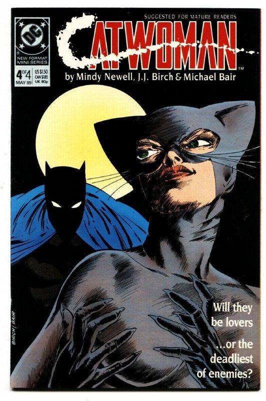 Catwoman #4 1989-Comic Book-DC-Batman