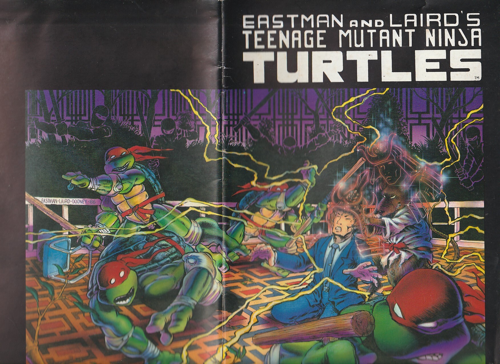 Teenage Mutant Ninja Turtlesvol 1 9 Foot Clan Targets Fatherson