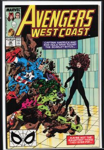 Avengers West Coast #48 (1989) West Coast Avengers / Avengers West Coast