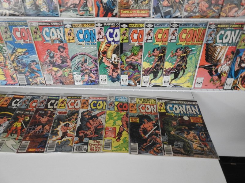 Huge Lot 140+ Comics W/ Avengers, X-Force, Conan+ Avg Fine Condition!!