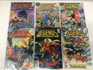 Legends (1986) Set Issue # 1-6 • DC Comics • John Ostrander • Len Wein • Byrne