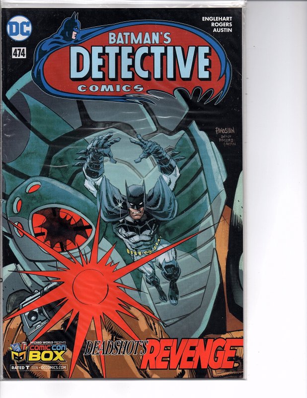 DC Comics Detective Comics #474 Batman; 2nd app. Deadshot Comic Con Box Edition