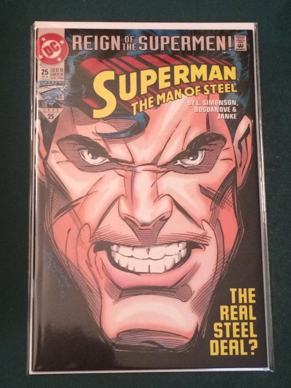 Superman The Man of Steel #25 Reign of the Supermen