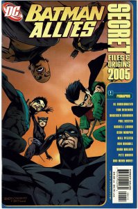 Batman Allies Secret Files & Origins 2005