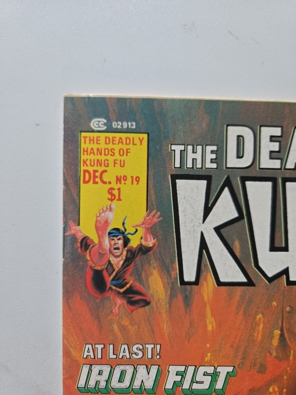 Deadly Hands of Kung Fu, Vol. 1  #19 1st appearance of White Tiger 1975