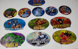 Spider Man Vending Machine Sticker 2004 set of 12 NM SERIES 1 