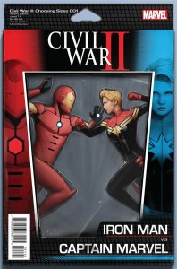 Civil War Ii Choosing Sides #1 (Action Figure Var) Marvel Comics Comic Book