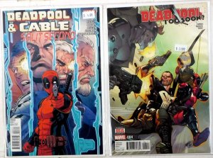 Deadpool Lot 2 #Too Soon 4, & Cable: Split Second 3 2016 Marvel Comics