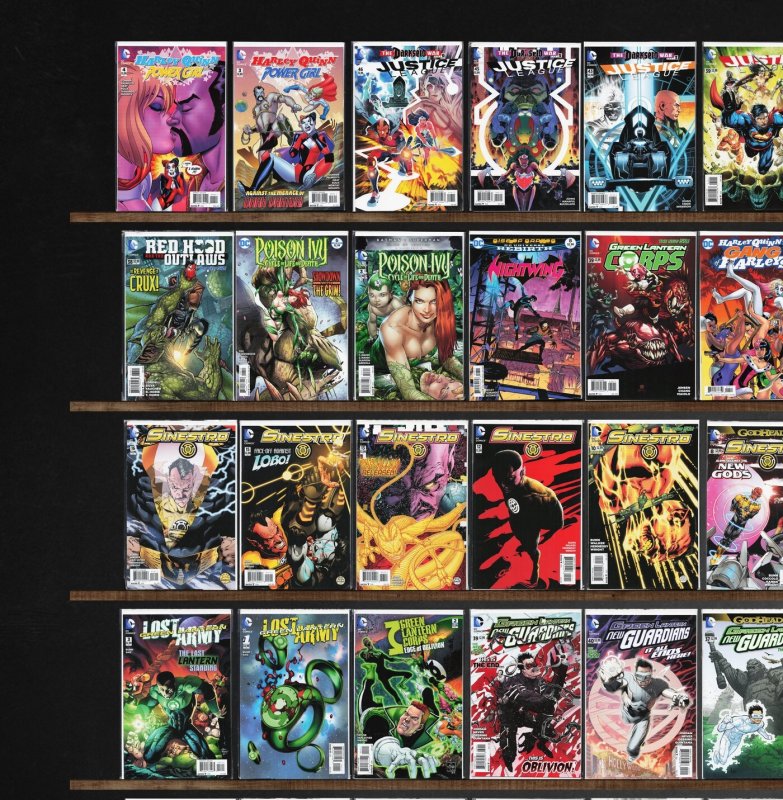 Huge Lot 140+ Comics with Justice League, Sinestro, Green Lantern & More!