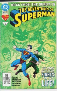 Adventures of Superman #500 (1993) Superman [Key Issue]