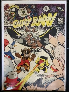 Army Surplus Komikz Featuring Cutey Bunny #5 (1985)