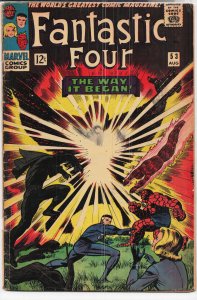 Fantastic Four #53 (1966) Fantastic Four [Key Issue]