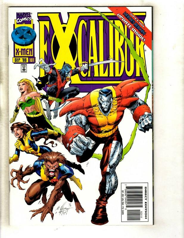 10 Excalibur Marvel Comics # 100 101 102 103 104 105 106 107 108 109 MF7