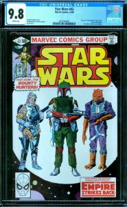 Star Wars 42 CGC 9.8  Boba Fett White Pages