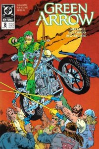 Green Arrow (1988 series)  #18, VF+ (Stock photo)