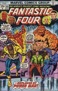 Marvel FANTASTIC FOUR (1961 Series) #168 FN/VF
