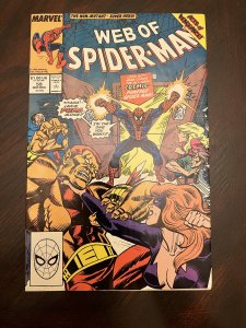 Web of Spider-Man #59 Direct Edition (1989) - NM