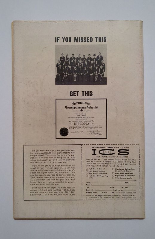 T.H.U.N.D.E.R. Agents #13 (1967) FN 6.0 Wally Wood cover