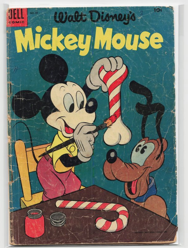 Mickey Mouse #39 (1954) Mickey Mouse