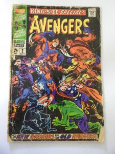 The Avengers Annual #2 (1968) PR Condition See desc