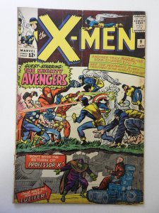 The X-Men #9 (1965) GD/VG Condition
