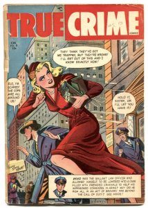 True Crime V. 2 #8 1949-Canadian edition- Rare Golden Age VG