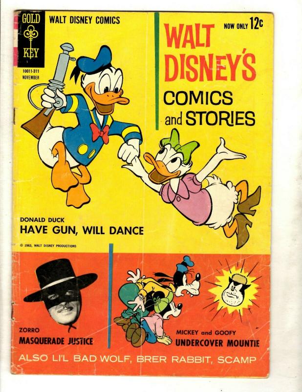 11 Walt Disney's Comics & Stories V24 2 (2) 6 3 V26 8 10 9 V25 10 11 V27 2 3 JK4