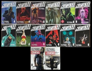 Criminal Vol. 3 #1-12 + Tie Ins Ed Brubaker Image Comics 2019