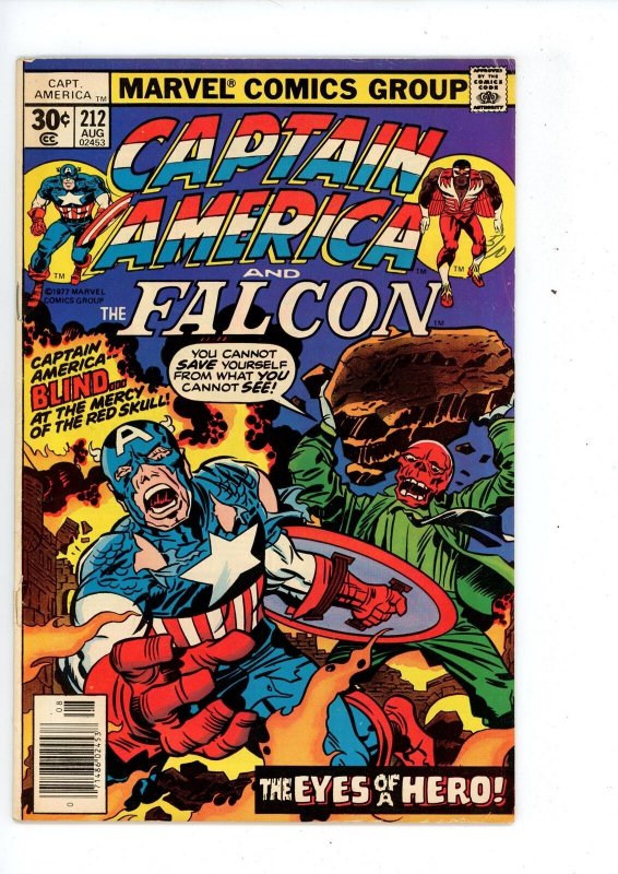 Captain America #212 (1977) Marvel Comics