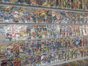 Huge Lot 140+ Comics W/ Thor, Fantastic Four, Machine Man+ Avg VF- Condition!