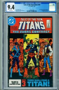 TALES OF THE TEEN TITANS #44--CGC 9.4--1st NIGHTWING--4253451018