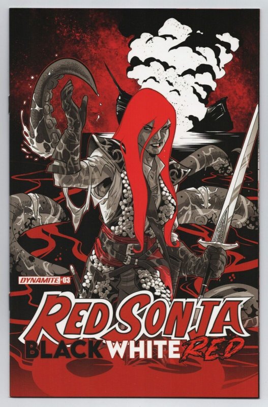 Red Sonja Black White Red #3 Cvr B Izaakse Variant (Dynamite, 2021) NM