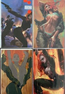 Heat Seeker Combustion #1 + #2 + #4 virgin cover variants (2024) LOT 4 issues