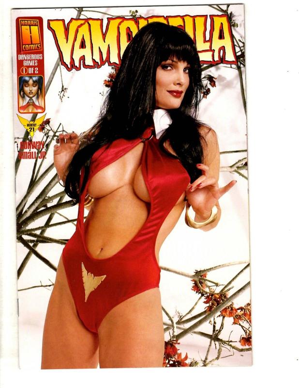 Lot Of 7 Vampirella Harris Comic Books # 19 20 (2) 21 (3) 22 Vampire Horror CR28
