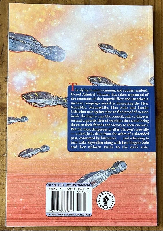 Star Wars Dark Force Rising TP SC TPB Dark Horse Unread 1998 NM OOP